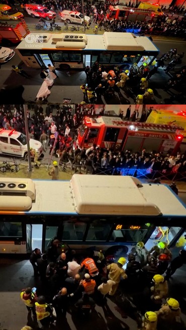 Bus Tabrak Massa Yahudi Ortodoks saat Demo Tolak Wamil, 1 Remaja Tewas