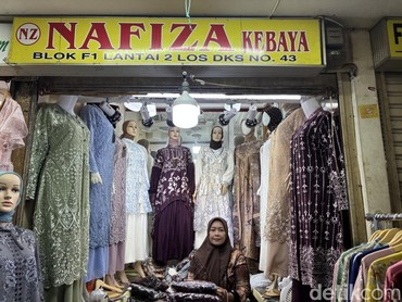 Gamis Bini Orang Jadi Tren Lebaran, Penjualan di Tanah Abang Melejit