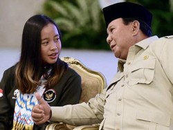 Atlet Martina Sempat Ngobrol dengan Prabowo di Istana, Ini yang Dibahas
