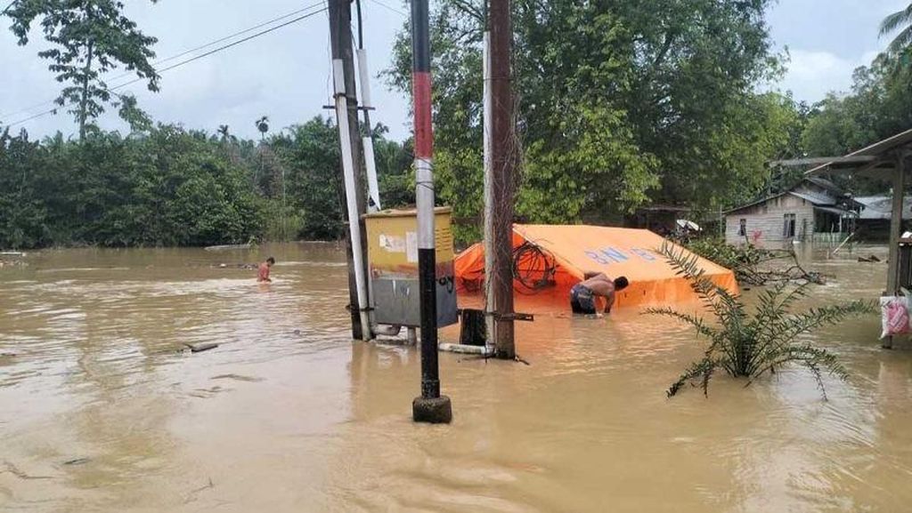 BPBD: Banjir Susulan Rendam 5 Kecamatan di Aceh Timur