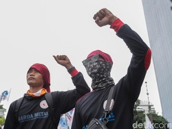 685 Personel Gabungan Dikerahkan Amankan Demo Buruh Hari Ini