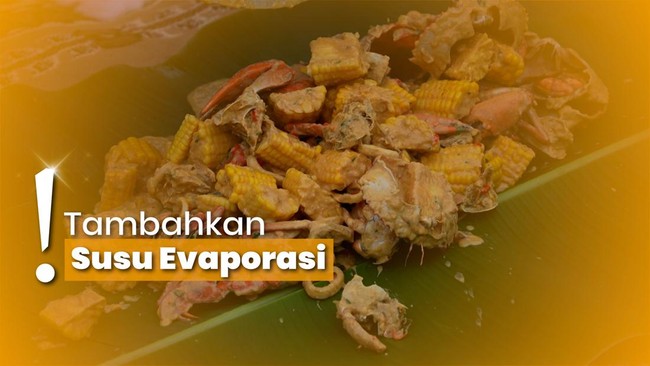 Resep Seafood Tumpah Creamy ala Chef Steby, Masaknya Mudah!