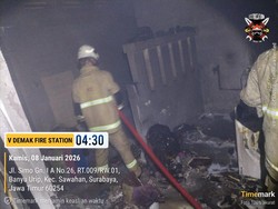 Kebakaran di Simogunung Surabaya Diduga Akibat Kebocoran Elpiji