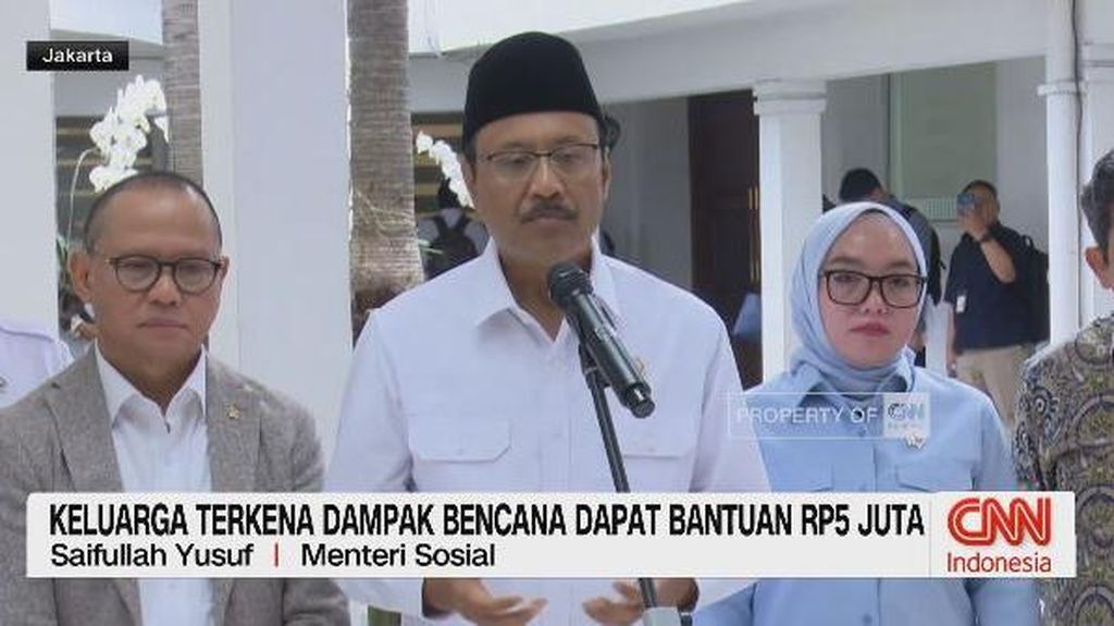 VIDEO: Keluarga Terdampak Bencana Dapat Bantuan Rp5 Juta