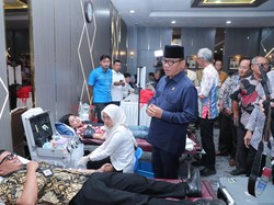 Mendes Yandri Gagas Gerakan Nasional Donor Darah Desa untuk Indonesia