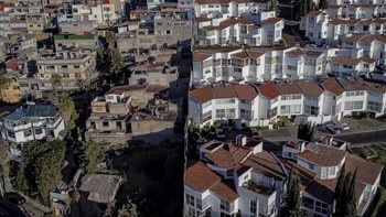 FOTO: Potret Kesenjangan Ekonomi dari Langit Meksiko