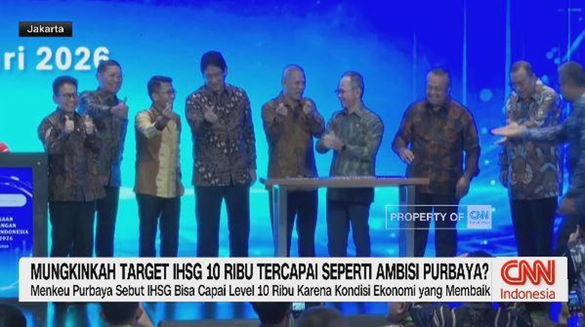 VIDEO: Mungkinkah Target IHSG 10 Ribu Tercapai Seperti Ambisi Purbaya?