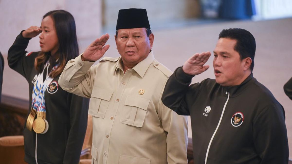 Prabowo Minta Menpora Siapkan Dana Pensiun Atlet dan Pelatih