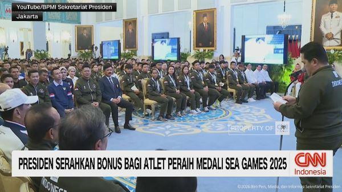 VIDEO: Prabowo Kucurkan Bonus Rp465 Miliar untuk Atlet SEA Games