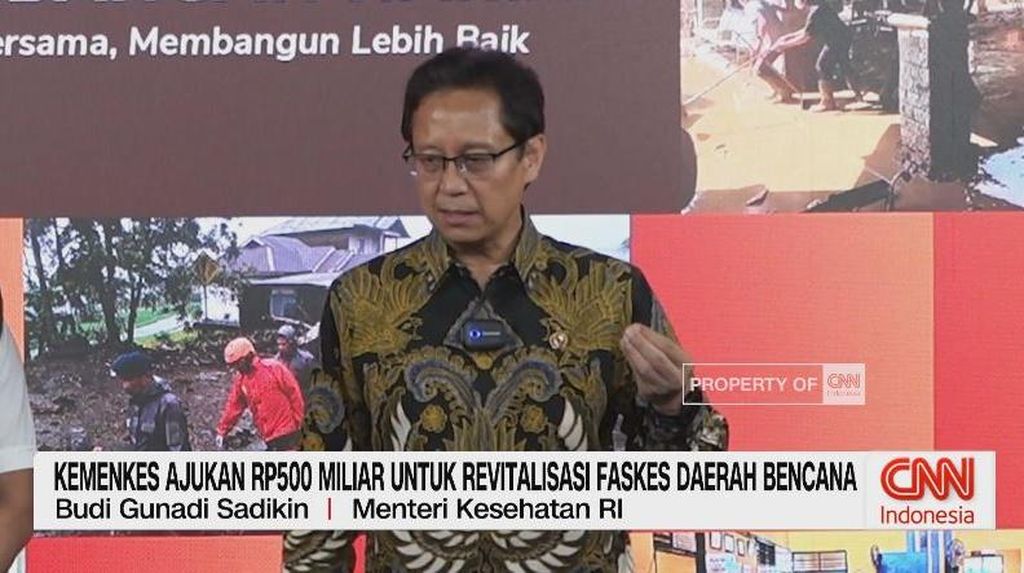 VIDEO: Kemenkes Ajukan Rp.500 M Revitalisasi Faskes Daerah Bencana