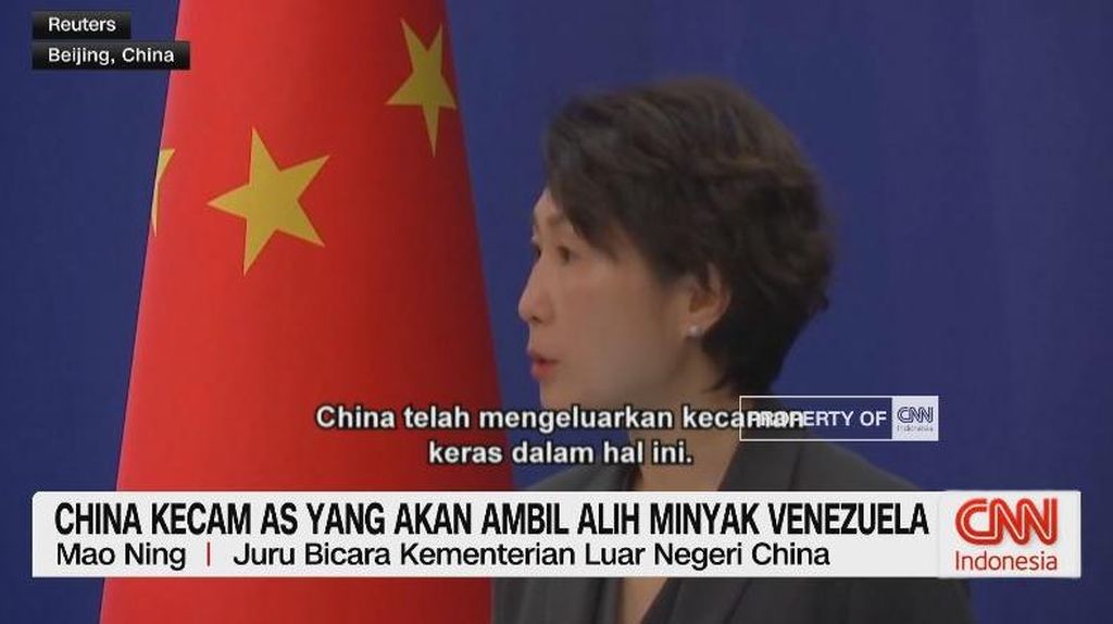 VIDEO: China Kecam AS Yang Akan Ambil Alih Minyak Venezuela