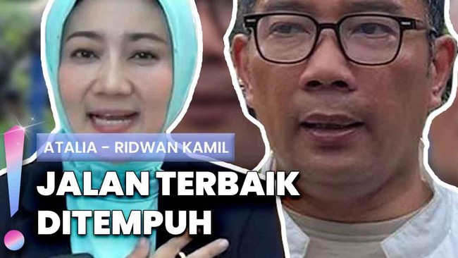 Video: Resmi Cerai, Ridwan Kamil-Atalia Praratya Bagi Hak Asuh Anak