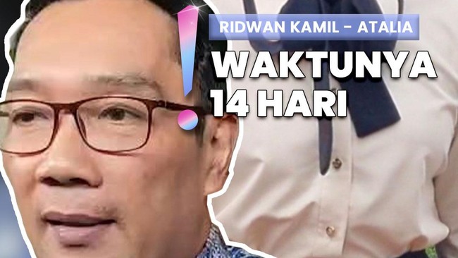 Video: Putusan Cerai Ridwan Kamil-Atalia Praratya Belum Inkrah