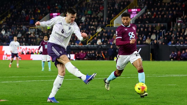 Manchester United ditahan imbang Burnley pada pekan ke-21 Premier League di Stadion Turf Moor, Kamis (8/1) dini hari waktu Indonesia.