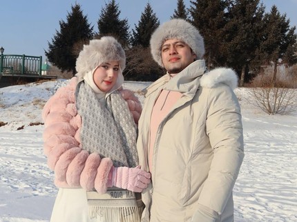 7 Potret Tasyi Athasyia & Suami Rayakan Anniversary di 'Kota Es' Suhu -25 Derajat Celsius