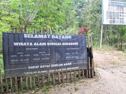 Soal Biaya Masuk di Tempat Wisata Sungai Bidadari, Bagaimana Aturannya?