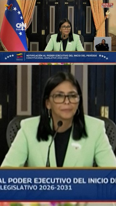 Delcy Rodriguez Beber Syarat Peluang Kerja Sama Energi Venezuela