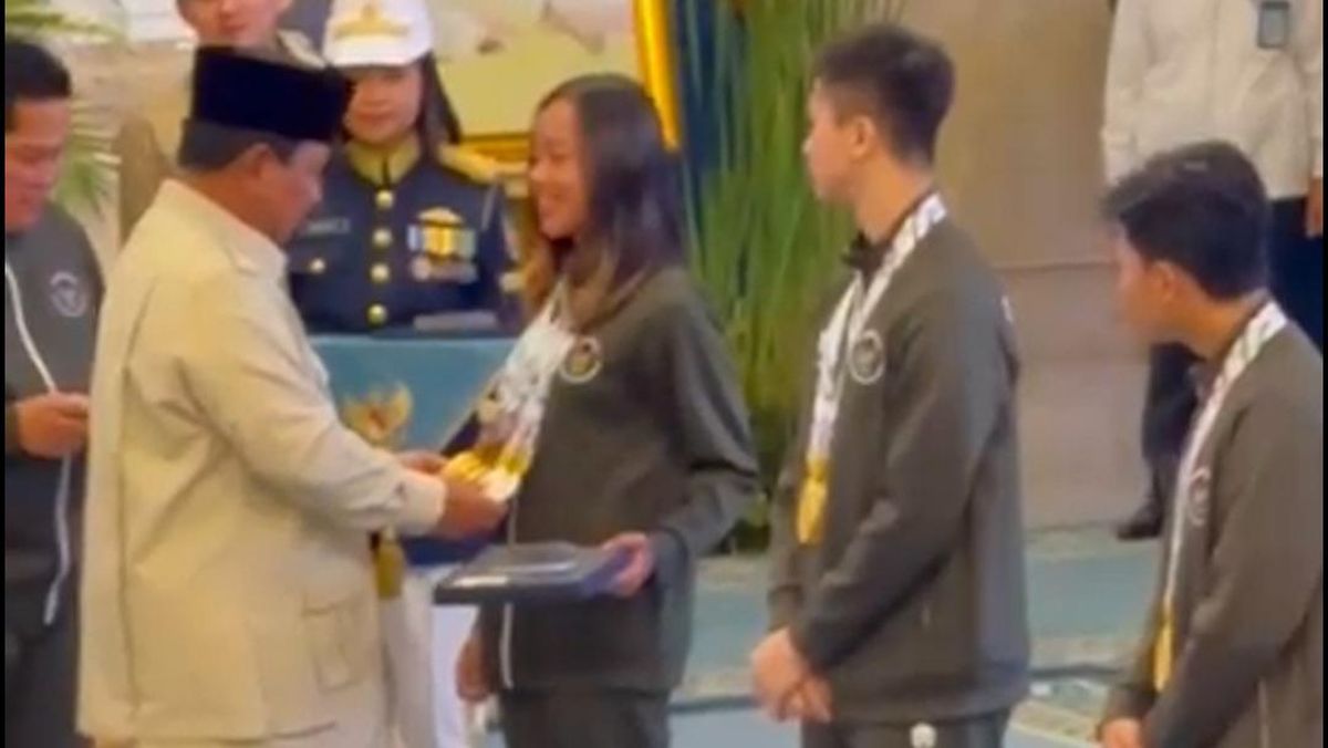 Momen Prabowo Berikan Bonus Ke Atlet Peraih Medali Sea Games 2025