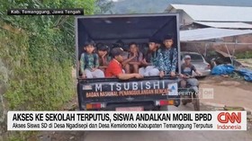 VIDEO: Akses Ke Sekolah Terputus, Siswa Andalkan Mobil BPBD