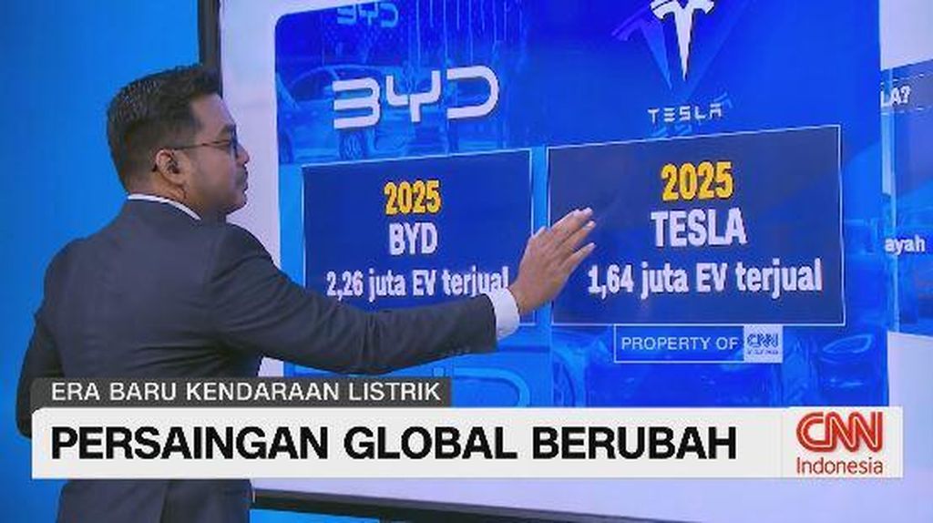 VIDEO: BYD Geser Takhta Tesla dari Raja Mobil Listrik Dunia