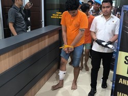 Ketua Gangster Bacok 2 Warga Gresik Ditembak karena Melawan Petugas