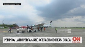 VIDEO: Pemprov Jatim Perpanjang Operasi Modifikasi Cuaca