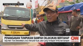 VIDEO: Penanganan Tumpukan Sampah di Tangsel Dilakukan Bertahap