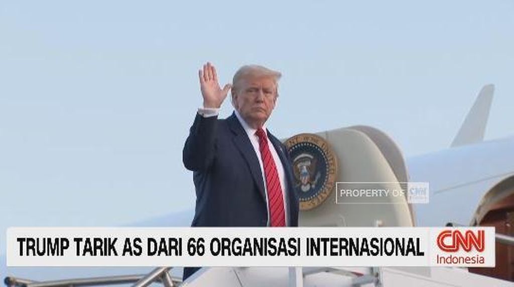 VIDEO: Trump Tarik AS Dari 66 Organisasi Internasional