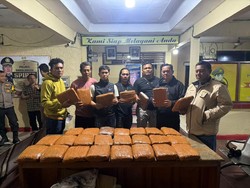 Polisi Gagalkan Pengiriman 42 Kg Ganja di Sarolangun