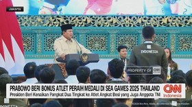 VIDEO: Prabowo Beri Bonus Atlet Peraih Medali Di SEA Games 2025
