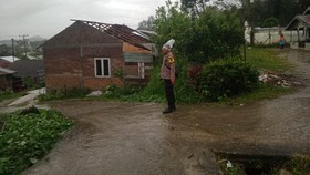70 Rumah di Tapanuli Utara Rusak Diterjang Angin Puting Beliung