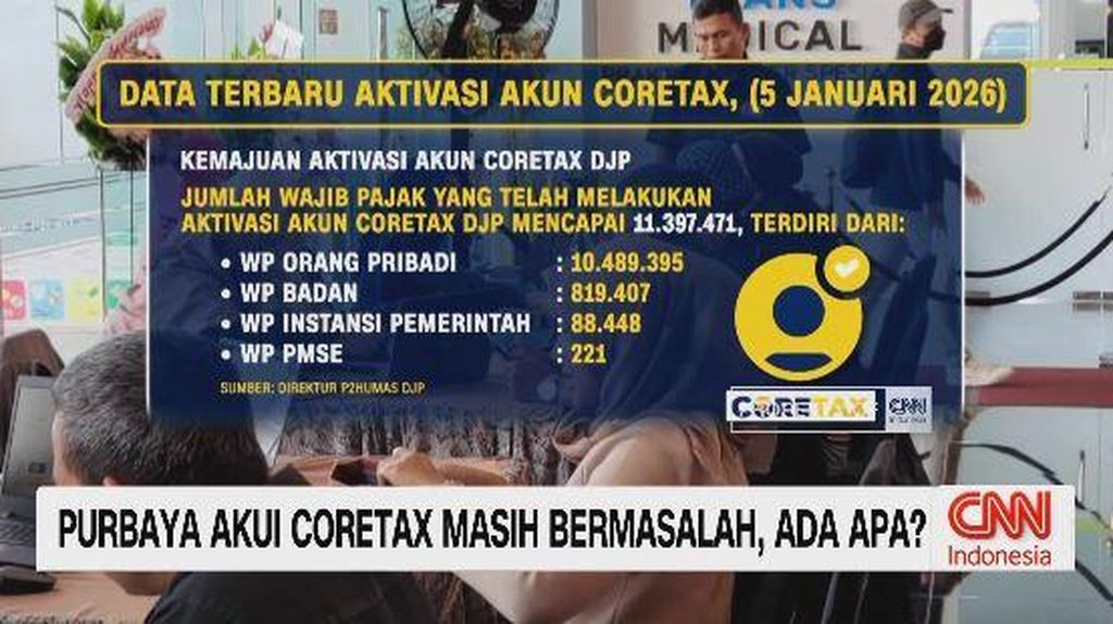 VIDEO: Purbaya Akui Coretax Masih Bermasalah, Mengapa?