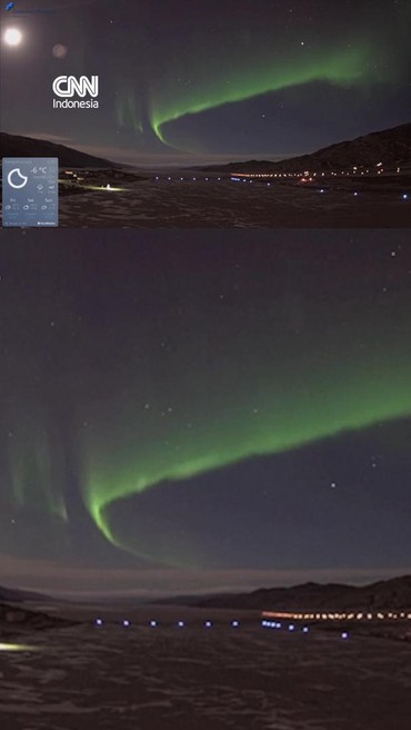 Melihat Keindahan Aurora Menari di Langit Greenland
