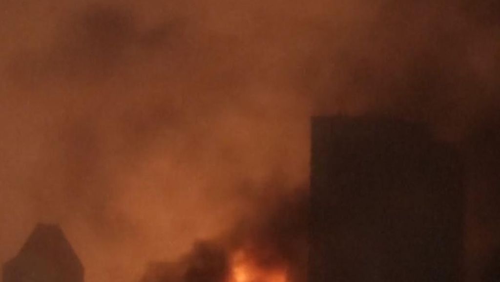 Detik-detik Drone Rusia Hantam Ibu Kota Ukraina Kyiv