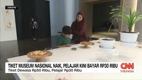 VIDEO: Tiket Museum Nasional Naik, Pelajar Kini Bayar Rp30 Ribu