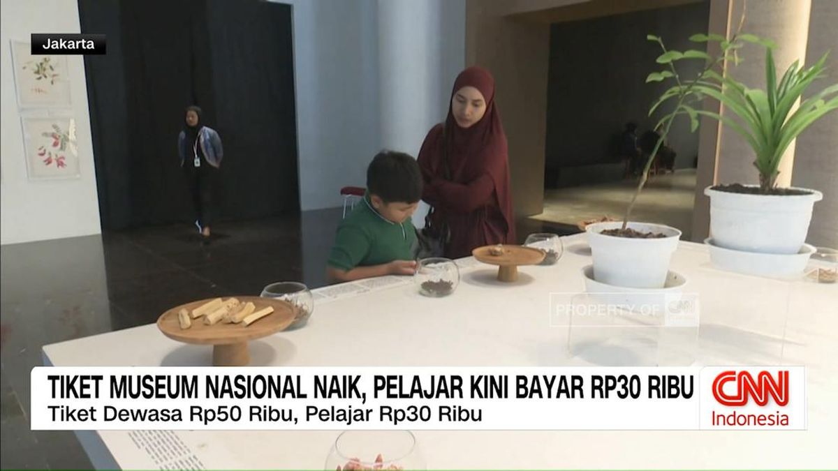VIDEO: Tiket Museum Nasional Naik, Pelajar Kini Bayar Rp30 Ribu