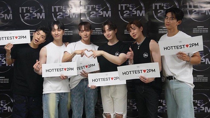 2PM Siap Reuni untuk Rayakan Anniversary 15 Tahun Debut Jepang