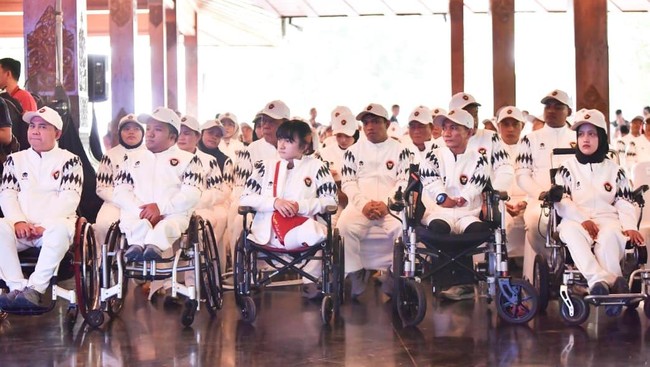 Kontingen Indonesia ditargetkan meraih 82 medali emas di ASEAN Para Games 2026 yang berlangsung di Thailand.
