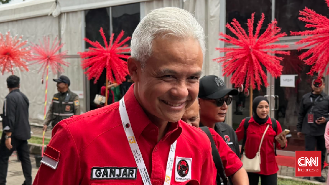 Ganjar Pranowo menuturkan isu kebebasan berpendapat terutama bagi media menjadi salah satu poin utama yang dibahas Rakernas PDIP.