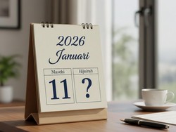 Kalender Hijriah Hari Ini 11 Januari 2026: Tanggal, Bulan, dan Tahunnya