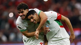 FOTO: Tembus Semifinal, Maroko Ulangi Rekor 21 Tahun