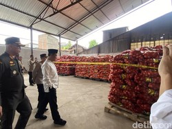 Mentan Cek Sitaan 132 Ton Bawang Bombai Impor Ilegal di Semarang: Bawa Penyakit