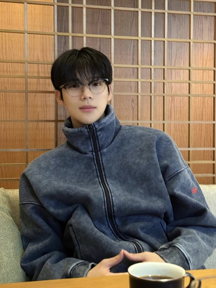 Moon Sang Min merupakan aktor muda kelahiran Cheongju, Korea Selatan, 14 April 2000./ foto: instagram.com/_sangmxn_