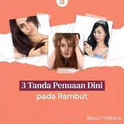 Tanda Penuaan Dini Rambut
