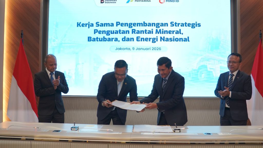 MIND ID - Pertamina Sinergi Percepat Hilirisasi Batu Bara