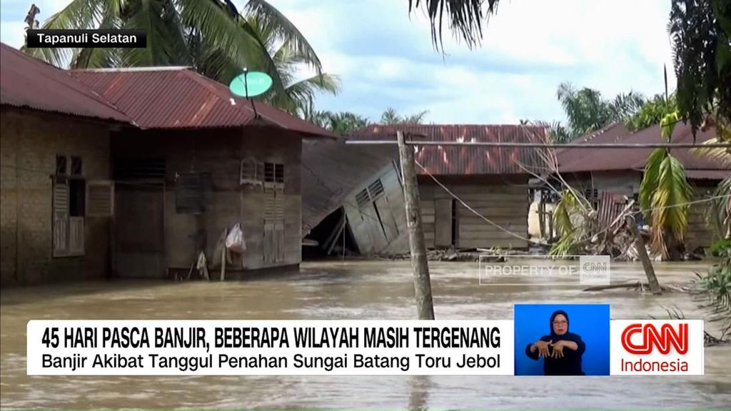 VIDEO: 45 Hari Pasca Banjir, Sejumlah Wilayah Masih Terendam