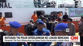 VIDEO: Ratusan TNI-Polri Diterjunkan ke Lokasi Bencana Halmahera Utara