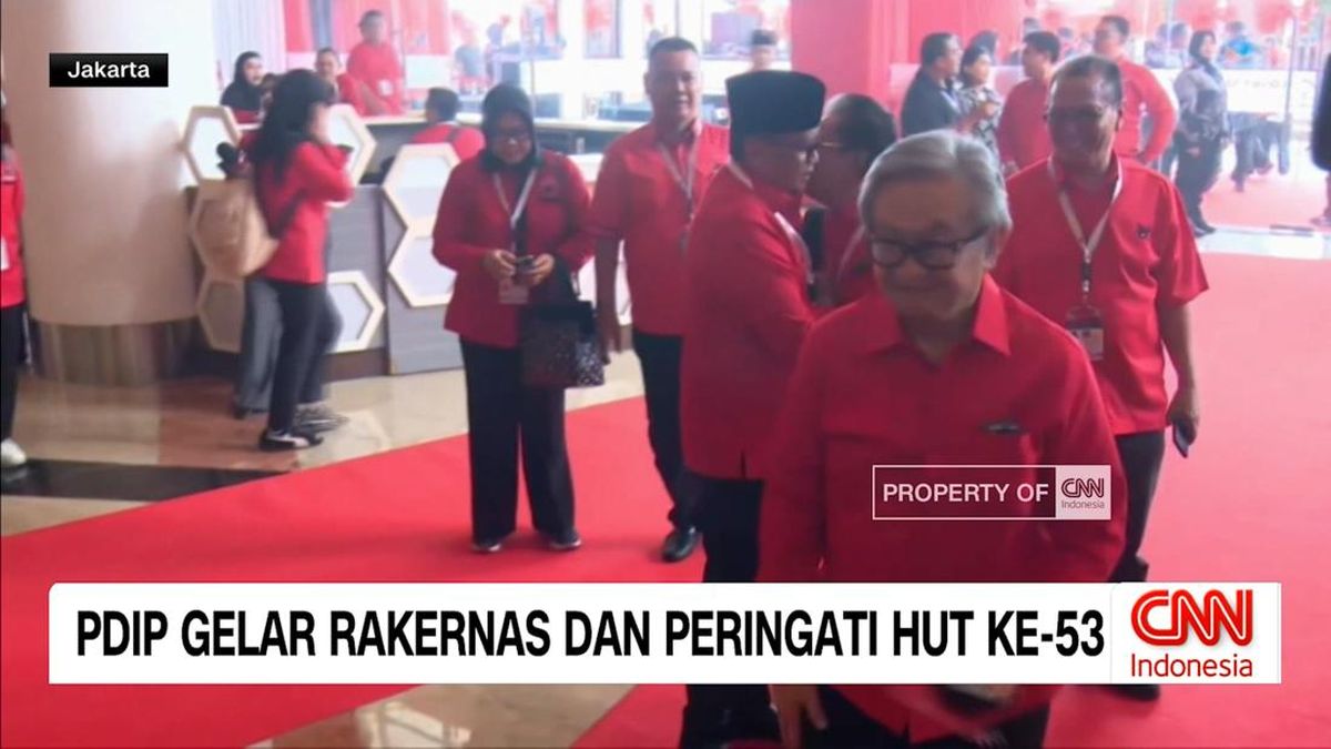 VIDEO: PDIP Gelar Rakernas dan Peringati HUT ke-53