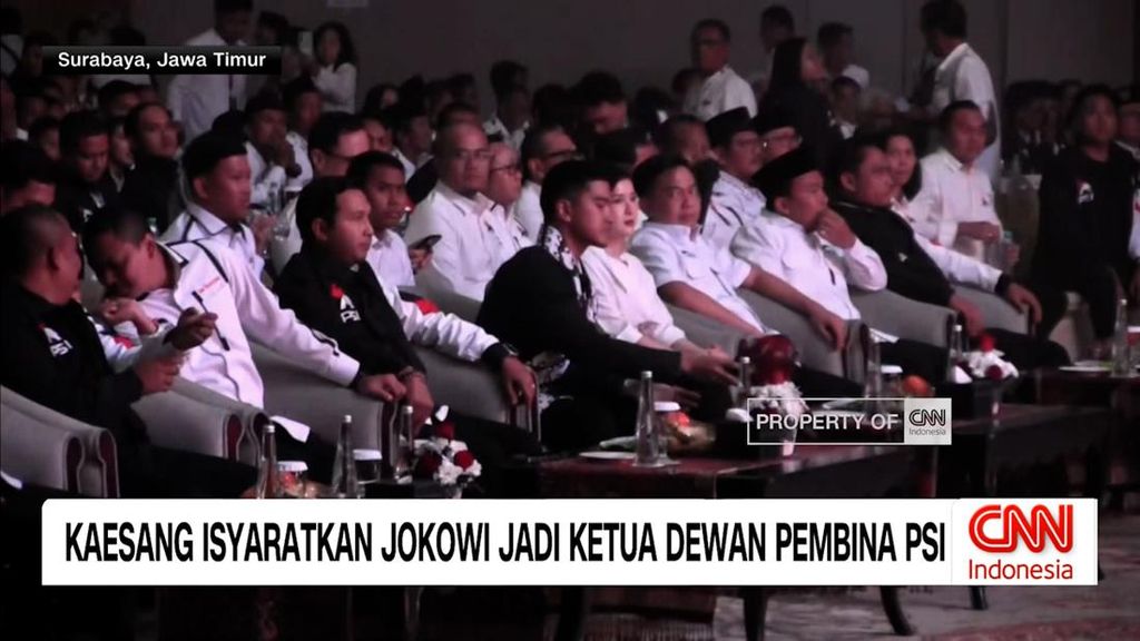 VIDEO: Kaesang Isyaratkan Jokowi Jadi Ketua Dewan Pembina PSI