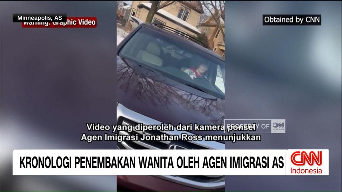 VIDEO: Kronologi Penembakan Wanita oleh Agen Imigrasi AS